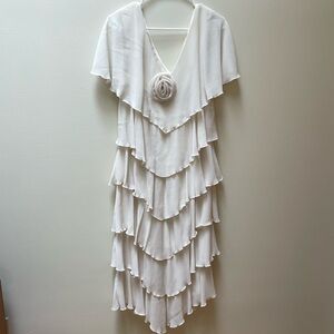 Vintage Ann Hobbes for Cattiva Tiered Dress